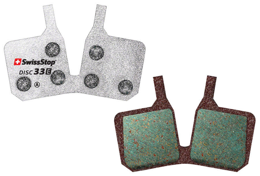 SwissStop Disc 33 E Disc Brake Pads Shape: Magura MT5 MT7 Organic Pair