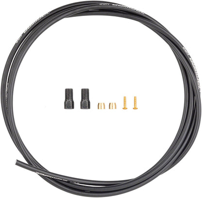 Jagwire Sport Mineral Oil Hydraulic Hose Kit Shimano Deore Alivio Acera RS805 MT500 MT400 MT200 Metrea 2000mm BLK