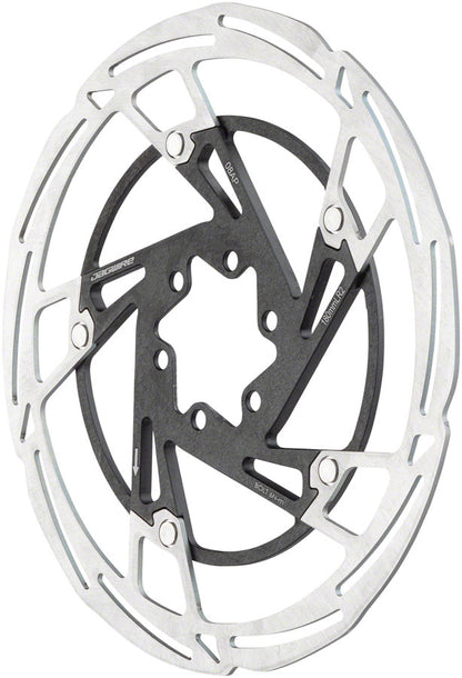 Jagwire Pro LR2 Disc Brake Rotor - 180mm 6-Bolt Silver/Black