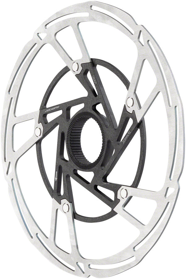 Jagwire Pro LR2 Disc Brake Rotor - 203mm Center Lock Silver/Black-Goodwynn&#39;sGoodwynn&#39;s