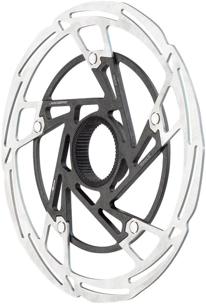 Jagwire Pro LR2 Disc Brake Rotor - 160mm Center Lock Silver/Black