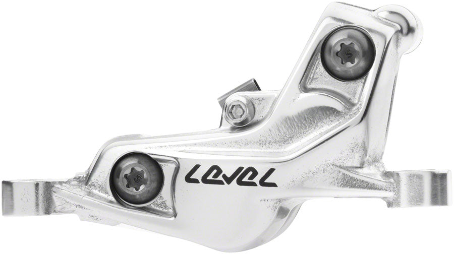 SRAM Level Ultimate Stealth Disc Brake Caliper Assembly - Front/Rear Post Mount 4-Piston Silver C1-Goodwynn&#39;sGoodwynn&#39;s