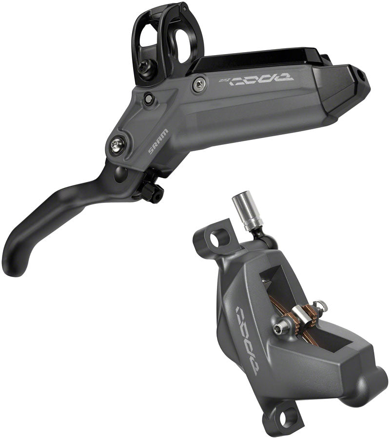 SRAM Code Bronze Stealth Disc Brake Lever - Rear Post Mount 4-Piston Aluminum Lever SS Hardware Dark Polar C1-Goodwynn&#39;sGoodwynn&#39;s