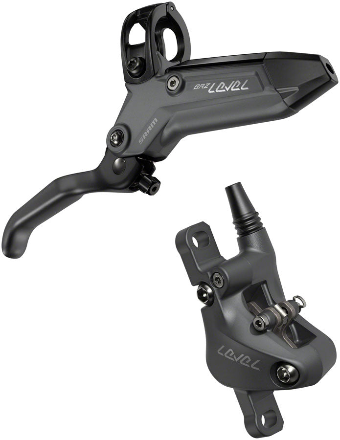 SRAM Level Bronze Stealth Disc Brake Lever - Front Post Mount 2-Piston Aluminum Lever SS Hardware Dark Polar C1-Goodwynn&#39;sGoodwynn&#39;s