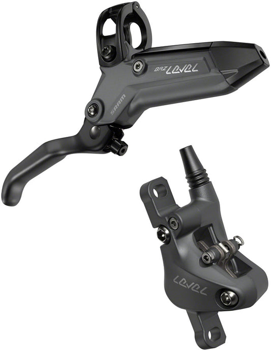 SRAM Level Bronze Stealth Disc Brake Lever - Front Post Mount 2-Piston Aluminum Lever SS Hardware Dark Polar C1-Goodwynn's