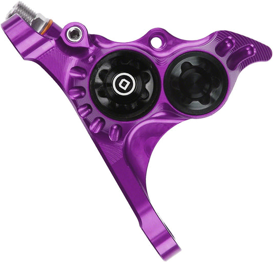 Hope RX4+ Disc Brake Caliper - Flat Mount Front +20mm DOT Type Purple-Goodwynn's