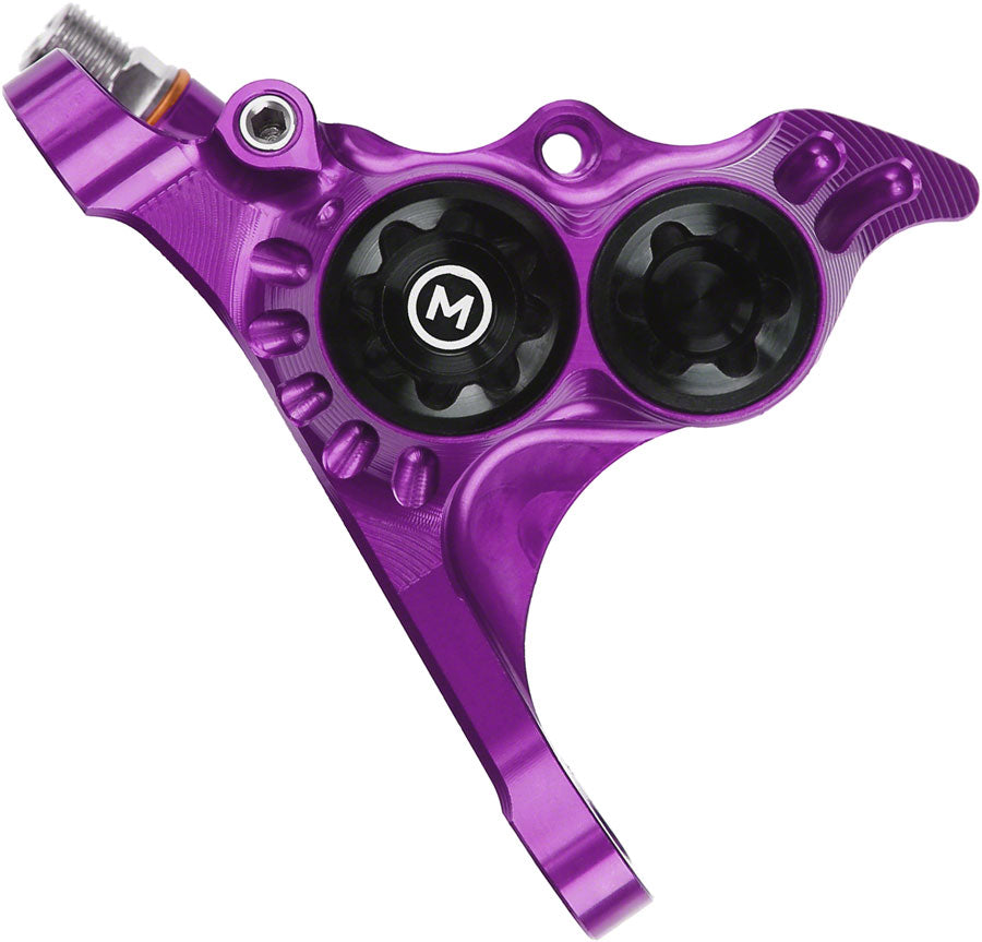 Hope RX4+ Disc Brake Caliper - Front Flat Mount Direct +20mm Mineral Oil Type Purple-Goodwynn&#39;sGoodwynn&#39;s