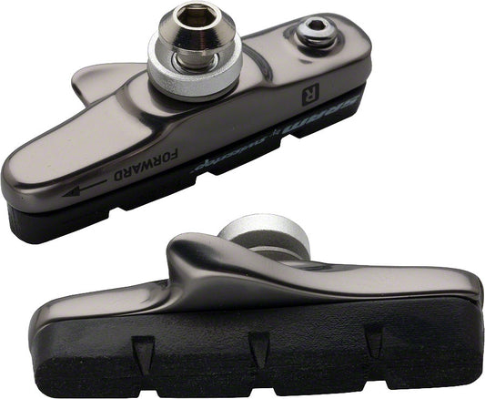 SRAM Red/Force/Rival 2010 Dark Silver Brake Shoe and Pads by SwissStop Pair-Goodwynn's