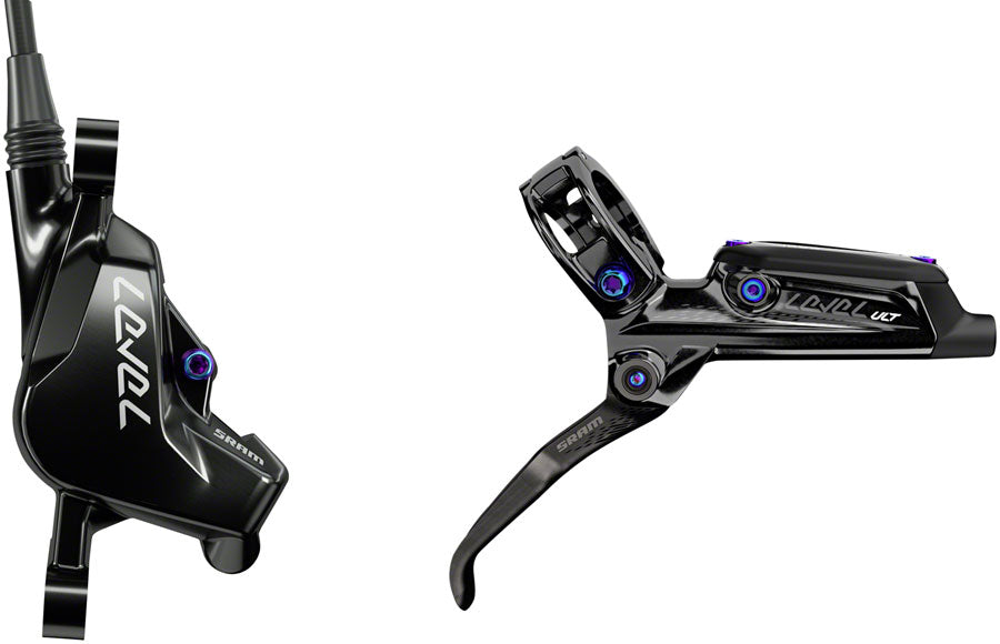 SRAM Level Ultimate Disc Brake Lever - Front Hydraulic Post Mount BLK Rainbow Hardware B1-Goodwynn&#39;sGoodwynn&#39;s