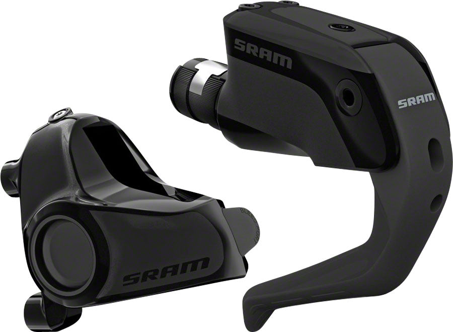 SRAM S900 Aero Disc Brake and Lever - Rear Hydraulic Flat Mount Black A1