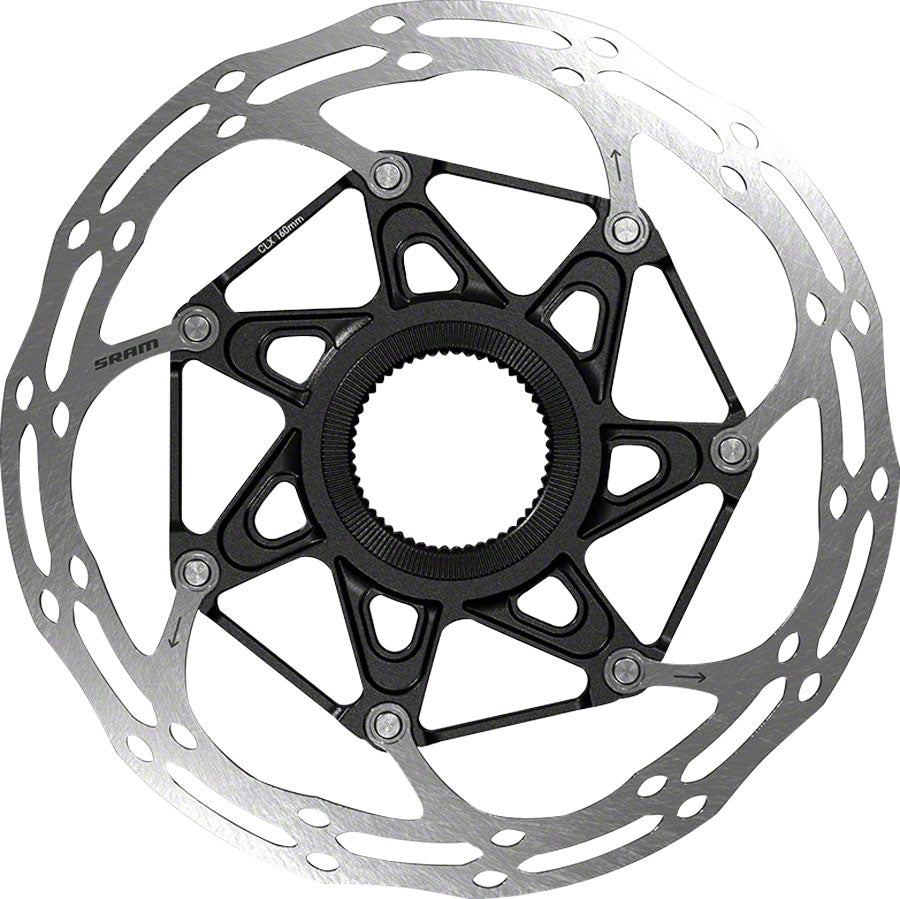 SRAM CenterLine X Disc Brake Rotor - 140mm Center Lock Silver/Black-Goodwynn&#39;sGoodwynn&#39;s