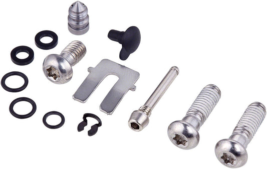 SRAM S4 Guide RSC Bleeding Edge Caliper Hardware Kit Stainless BLK Body Bolt Banjo Bolt Bleed Screw Pad Pin-Goodwynn's