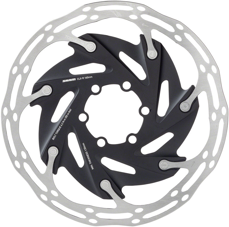 SRAM CenterLine XR Disc Brake Rotor - 140mm 6-Bolt Silver/Black-Goodwynn&#39;sGoodwynn&#39;s