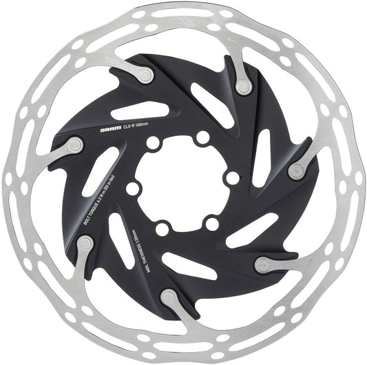 SRAM CenterLine XR Disc Brake Rotor - 140mm 6-Bolt Silver/Black-Goodwynn's