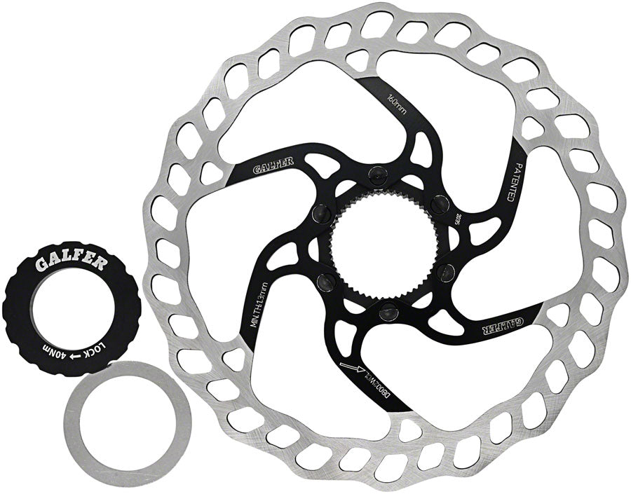 Galfer MTB Disc Brake Rotor - 160mm Centerlock 1.8mm-Goodwynn&#39;sGoodwynn&#39;s