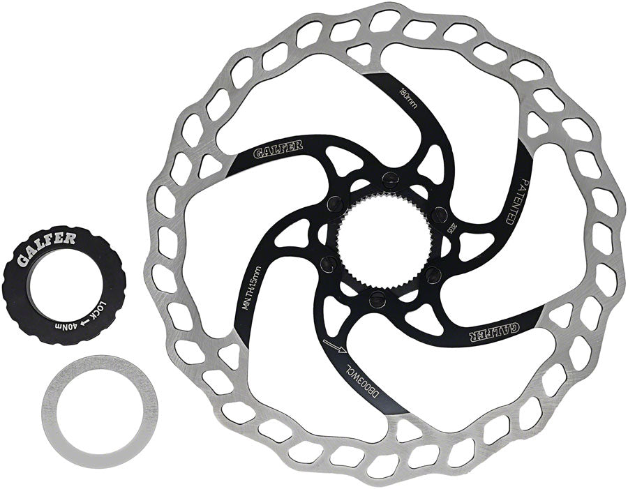 Galfer MTB Disc Brake Rotor - 180mm Centerlock 1.8mm-Goodwynn&#39;sGoodwynn&#39;s