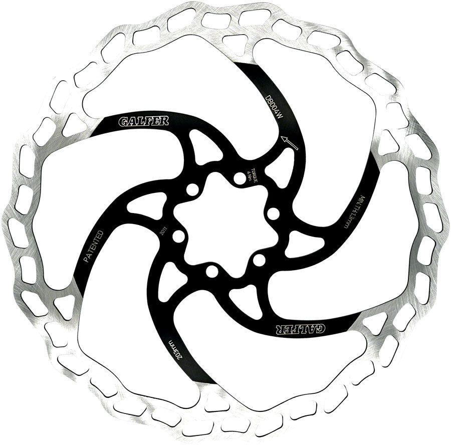 Galfer MTB Disc Brake Rotor - 203mm 6-Bolt 1.8mm-Goodwynn&#39;sGoodwynn&#39;s