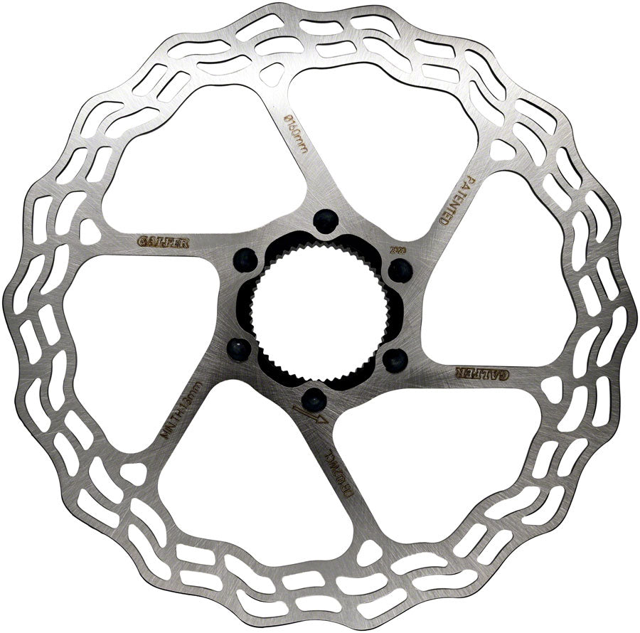 Galfer Road Disc Brake Rotor - 160mm Centerlock 1.8mm