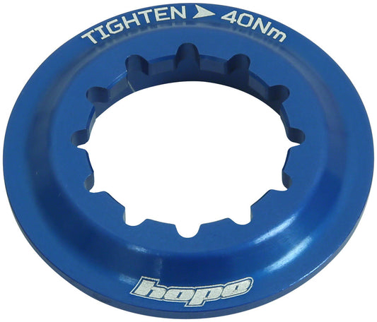 Hope Center Lock Disc Lockring - Blue-Goodwynn's