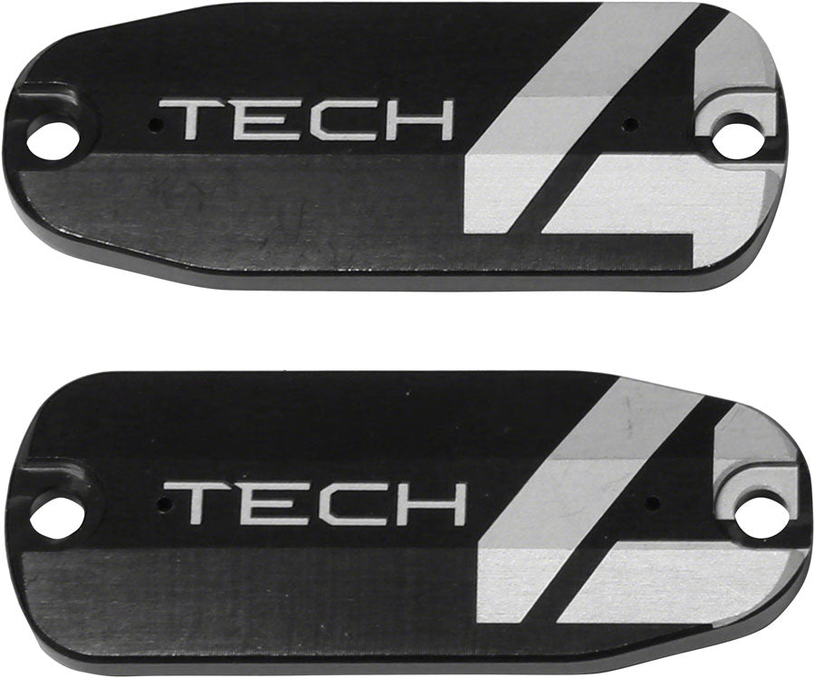 Hope Tech 4 Brake Lever Reservoir Lid - Black Pair-Goodwynn&#39;sGoodwynn&#39;s