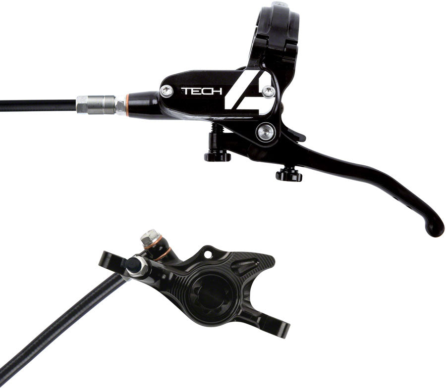 Hope Tech 4 X2 Disc Brake and Lever Set - Front Hydraulic Post Mount Black-Goodwynn&#39;sGoodwynn&#39;s