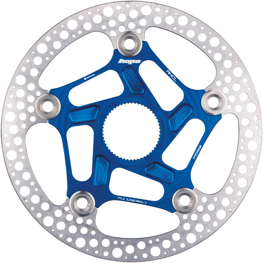 Hope RX Disc Rotor - 140mm Center-Lock Blue-Goodwynn's