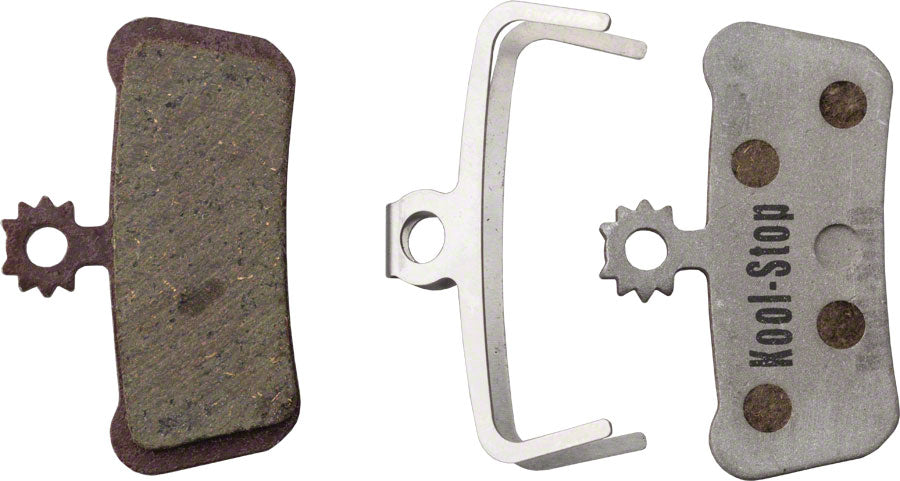 Kool-Stop Disc Brake Pad Avid/SRAM - Organic Aluminum Backplate Fits SRAM Guide Avid XO/Elixir Trail-Goodwynn&#39;sGoodwynn&#39;s