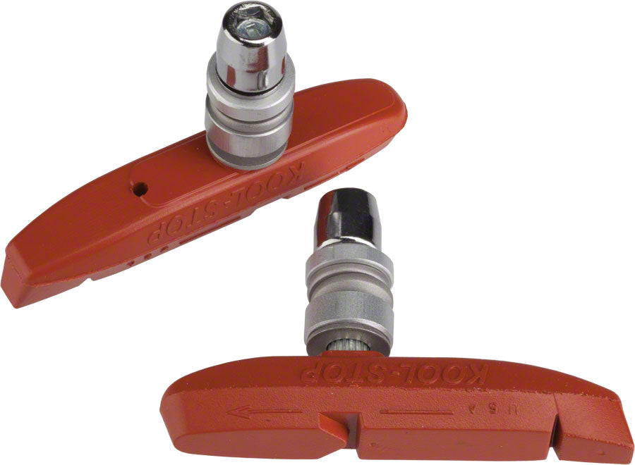 Kool Stop Supra 2 Pads Threaded - Salmon Pr