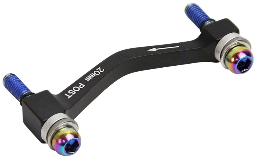 SRAM Post Bracket 20P Standard Mount - Includes Bracket Stainless Steel Rainbow Bolts