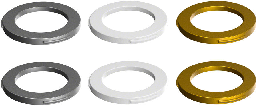 Magura 2-Piston Caliper Colored Cover Kit for one Caliper White Gold Silver-Goodwynn&#39;sGoodwynn&#39;s