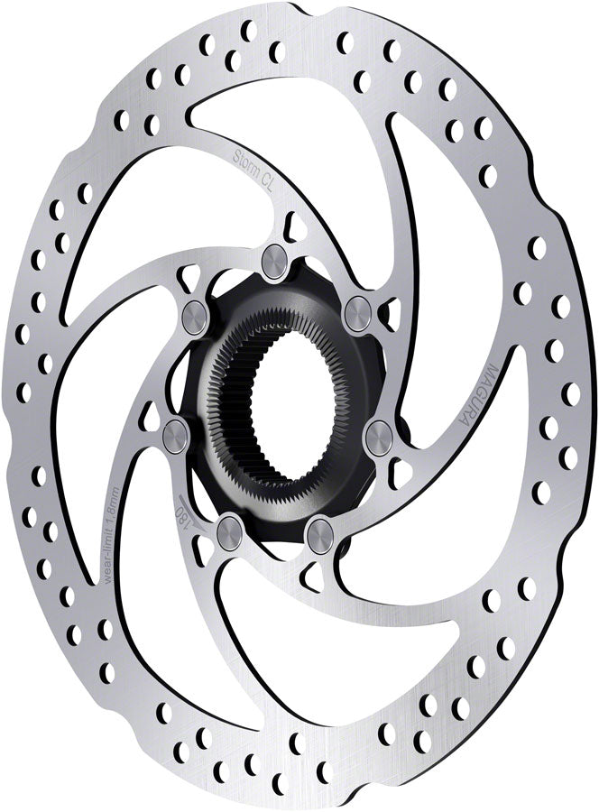 Magura Storm CL Disc Brake Rotor - 160mm Center Lock For Thru-Axle Hub Silver-Goodwynn&#39;sGoodwynn&#39;s