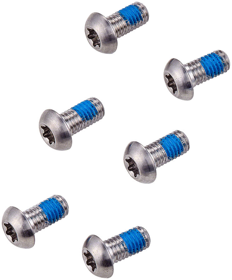 SRAM/ Avid T25 Rotor Bolt Kit Titanium Set of 6-Goodwynn&#39;sGoodwynn&#39;s