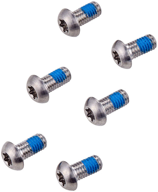 SRAM/ Avid T25 Rotor Bolt Kit Titanium Set of 6-Goodwynn's