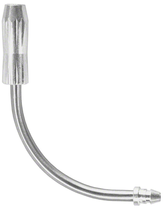 Jagwire 90 Degree Brake Noodle with Barrel Adjuster Silver-Goodwynn's