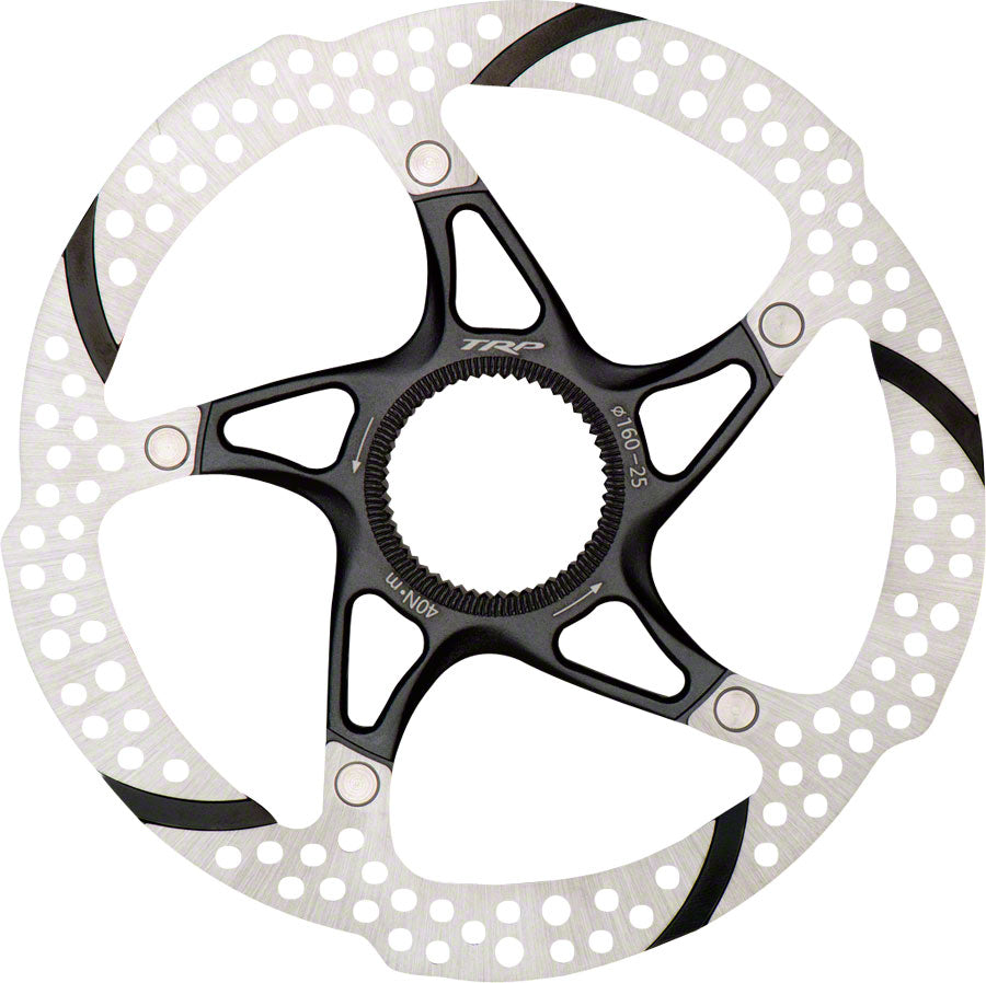 TRP-25 Disc Brake Rotor - 203mm Center Lock 1.8mm Silver/Black-Goodwynn&#39;sGoodwynn&#39;s