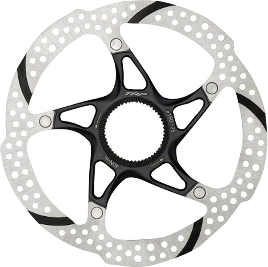 TRP-25 Disc Brake Rotor - 140mm Center Lock 1.8mm Silver/Black-Goodwynn&#39;sGoodwynn&#39;s