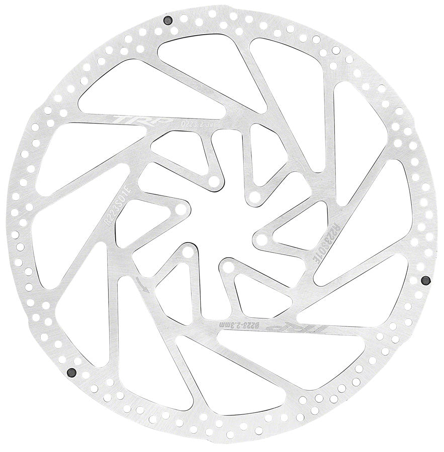 TRP R1 Disc Brake Rotor - 223mm 6-Bolt 2.3mm Rust Blocker Treatment Silver