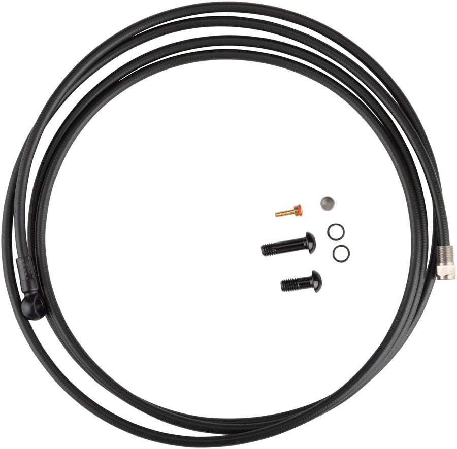 TRP Disc Brake Banjo Hose Kit - 2000 x 5.0mm Black-Goodwynn&#39;sGoodwynn&#39;s