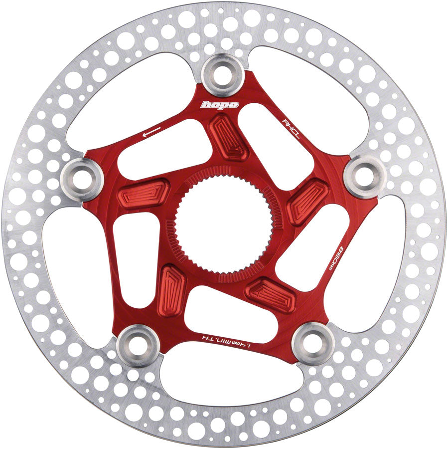 Hope RX Disc Rotor - 140mm Center-Lock Red-Goodwynn&#39;sGoodwynn&#39;s