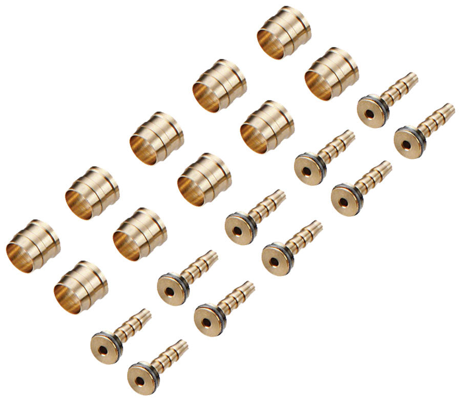 TRP Hydraulic Hose Kit - For 5.5mm Compression Ferrules Brass Inserts O-Rings 10/Each-Goodwynn&#39;sGoodwynn&#39;s