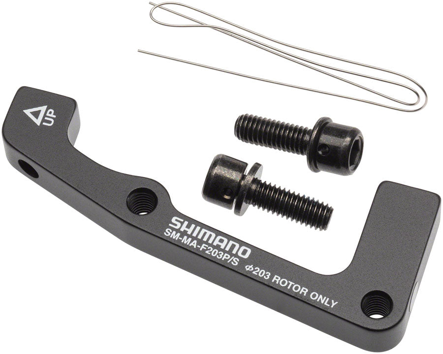 Shimano F203P/S Disc Brake Adaptor for 203mm Rotor 74mm Caliper 51mm Fork-Goodwynn&#39;sGoodwynn&#39;s