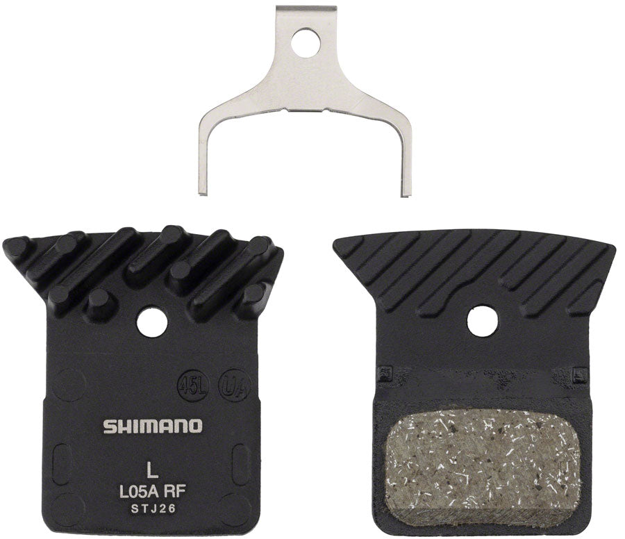 Shimano L05A-RF Disc Brake Pad Spring - Resin Compound Finned Alloy Back Plate One Pair-Goodwynn&#39;sGoodwynn&#39;s