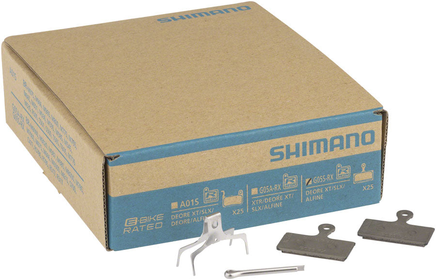 Shimano G05S-RX Disc Brake Pad Spring - Resin Compound Stainless Steel Back Plate Box/25 pair-Goodwynn&#39;sGoodwynn&#39;s