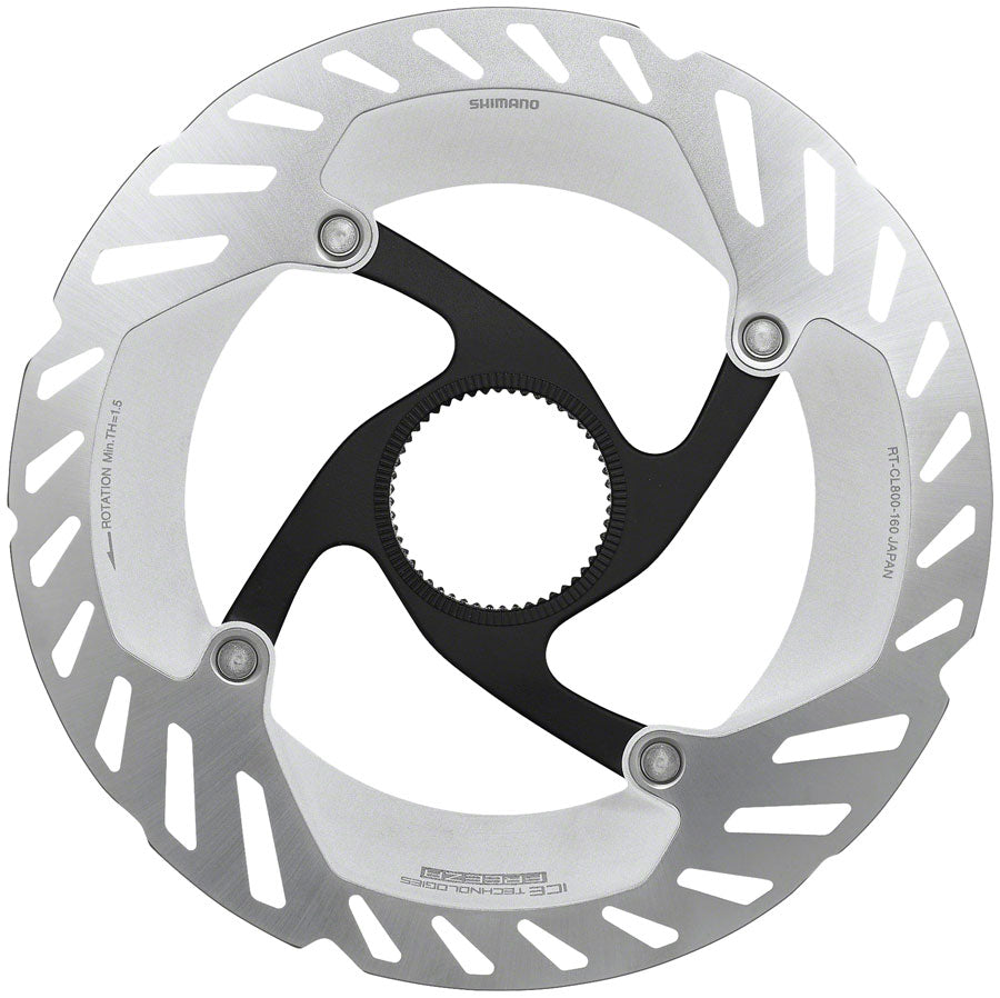 Shimano GRX RT-CL800 S Disc Brake Rotor Lockring - 160mm CenterLock Silver-Goodwynn&#39;sGoodwynn&#39;s