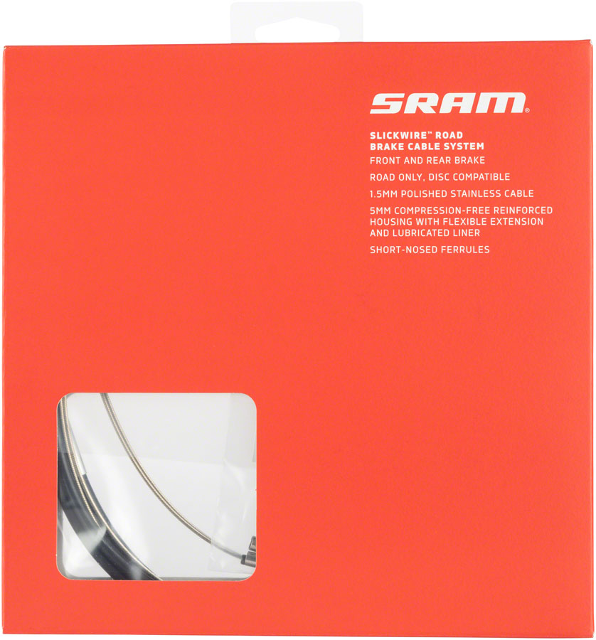 SRAM 5mm Slick Wire Road Brake Set Black