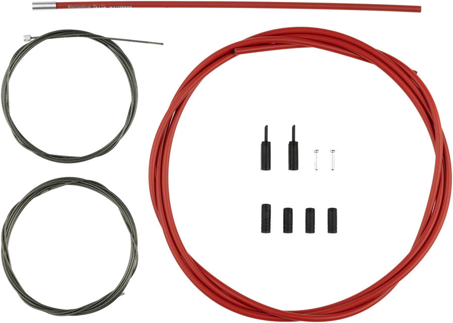 Shimano 105 R7000 OPTISLICK Shift Cable Set - Red-Goodwynn&#39;sGoodwynn&#39;s