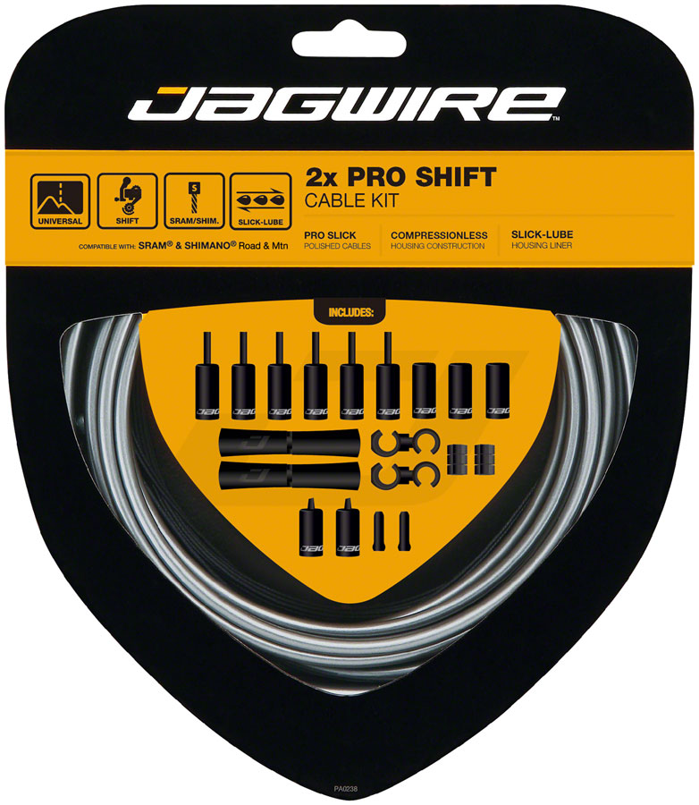 Jagwire Pro Shift Kit Road/Mountain SRAM/Shimano Ice Gray-Goodwynn&#39;sGoodwynn&#39;s