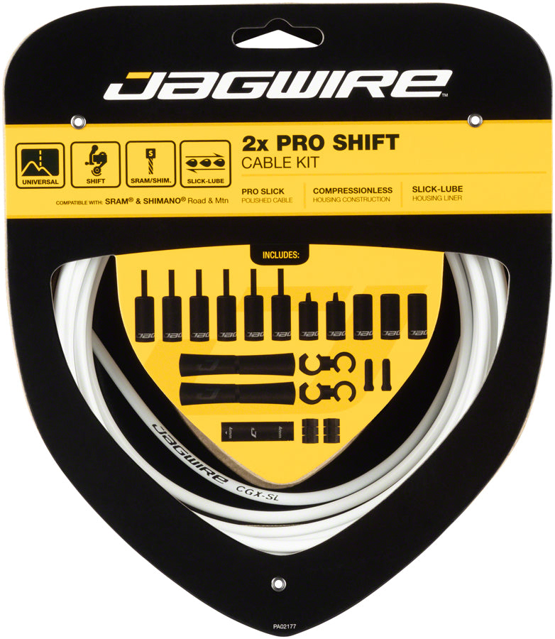 Jagwire Pro Shift Kit Road/Mountain SRAM/Shimano White