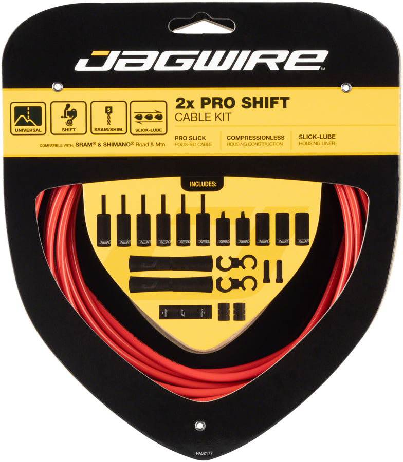 Jagwire Pro Shift Kit Road/Mountain SRAM/Shimano Red