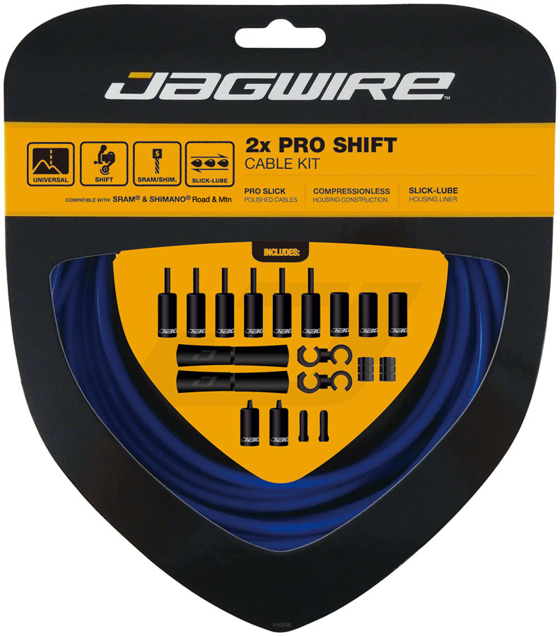 Jagwire Pro Shift Kit Road/Mountain SRAM/Shimano SID Blue